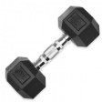 Rubber Hex Dumbbells 8kg & 10kg