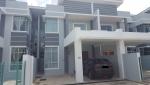 Double Storey Terrace House for Rent with Fully Furnished