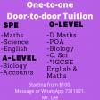 Offer/Give one on one tuition. Door to door tutor!