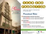 Room Promotion Until 31st December 2016