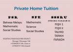 Private Home Tuition