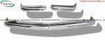 Mercedes Pagode W113 (1963 -1971) bumper stainless steel.