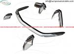 Opel GT bumper (1968-1973) stainless steel