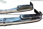 Mercedes W111 coupe bumper (1959 - 1968) stainless steel