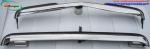 Mercedes W123 Sedan bumper kit (1976 - 1985) stainless steel