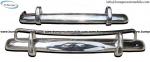 Volvo Amazon US bumper kit (1956-1970) stainless steel