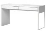 White IKEA Desk with draws