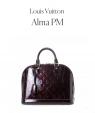 Authentic LV Amarante Alma Handbag