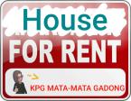 HOUSE FOR RENT @ GADONG