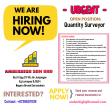 Quantity Surveyor - Urgent