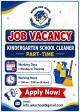 WONDER KIDZ KINDERGARTEN SCHOOL CLEANER