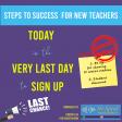 Steps to success for new teachers workshop
