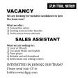 Sales Assistant- Run Trail Nation OneRiverside Gadong