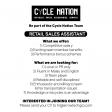 Retail Sales Assistant at Cycle Nation