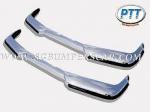 Volvo P1800 S/E Bumper 1963 - 1973 in Stainless Steel