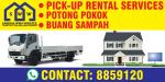 PICK-UP RENTAL, BUANG SAMPAH & POTONG POKOK