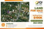 Land For Sale $190K
