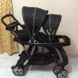 Graco twin stroller and Hauck stroller