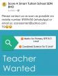We are looking for teachers