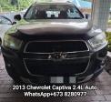 2013 Chevrolet Captiva 2.4L Auto 7 seater SVU 6000 BND