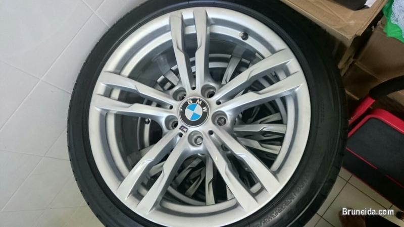 Pictures of Original BMW M Performance Rims with Tyres For Sale!