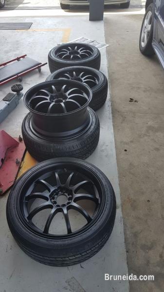RIM 18" + TYRE ADVAN RACING SALE - image 1