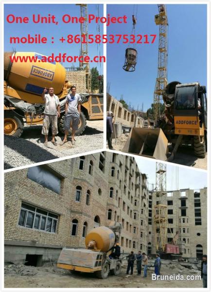 Sell mobile self loading concrete mixer truck - image 1