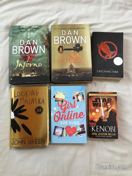 Pictures of Brand new and preloved novels for sale
