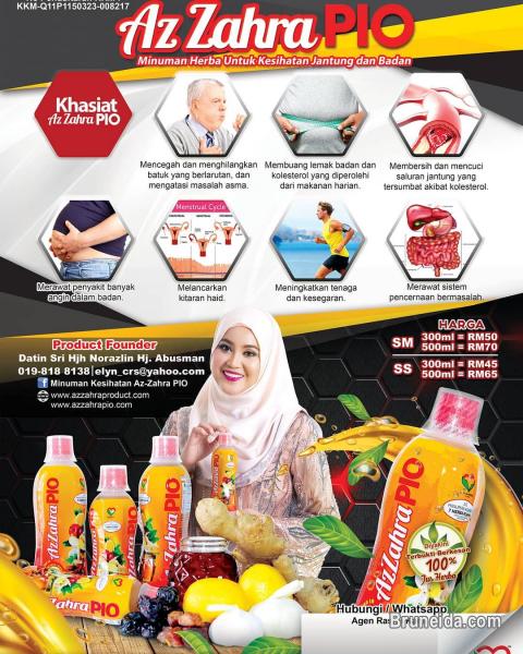 AzZahra PIO (Minuman Herba Untuk Kesihatan Jantung & Badan) - image 1