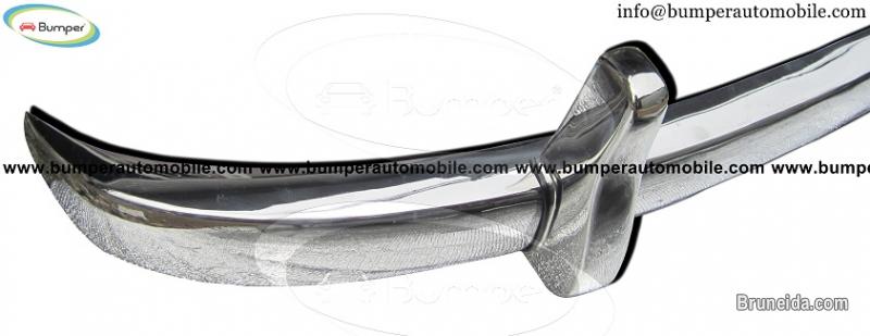 Mercedes W186 300 bumper (1951-1957) stainless steel - image 2