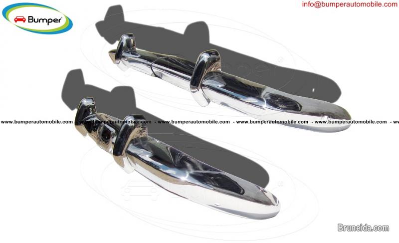 Opel Rekord P2 bumper ( 1960-1963) stainless steel - image 2