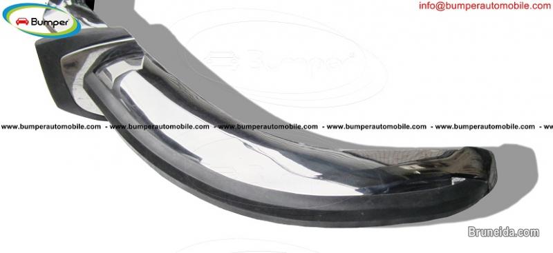 BMW 2000 CS Sedan bumper (1965-1969) stainless steel - image 3