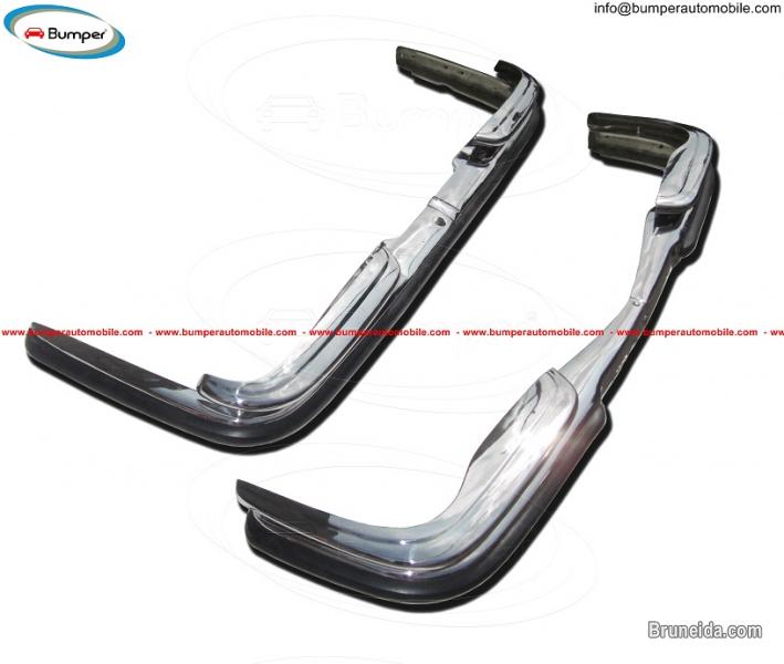 Mercedes Benz W108 bumper (1965-1973) stainless steel - image 2