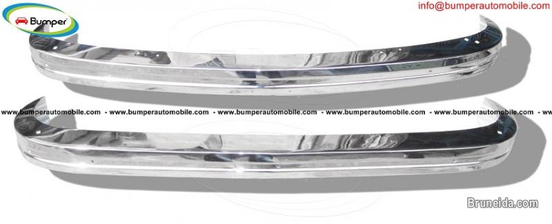 Volkswagen Karmann Ghia bumper (1972-1974) stainless steel - image 1