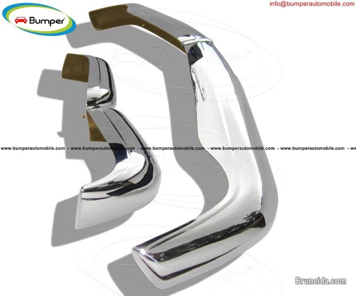Mercedes Pagode W113 (1963 -1971) bumper stainless steel. - image 2