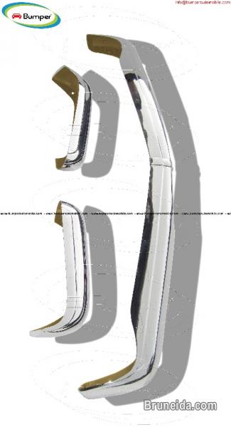 Mercedes Pagode W113 (1963 -1971) bumper stainless steel. - image 3
