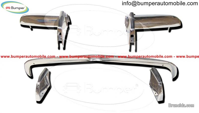 Opel GT bumper (1968-1973) stainless steel - image 2