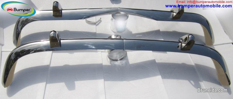 Mercedes Ponton W120 W121 bumper (1959-1962) stainless steel - image 2