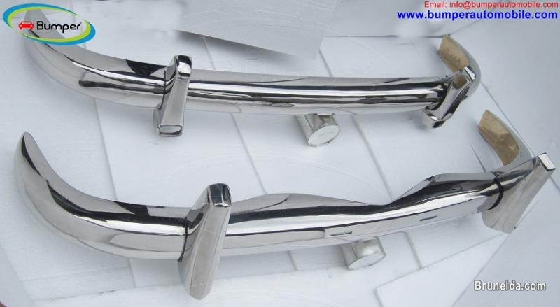 Mercedes Ponton 220S bumper kit ( 1954-1960 ) stainless steel - image 1