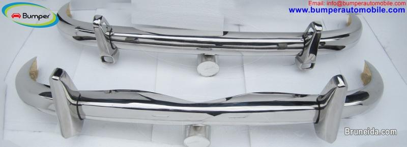 Mercedes Ponton 220S bumper kit ( 1954-1960 ) stainless steel - image 2