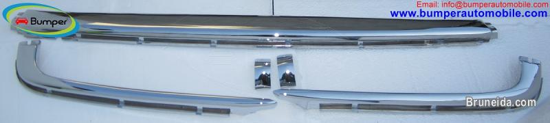 Mercedes W107 Chrome bumper type Euro by stainless steel - image 4