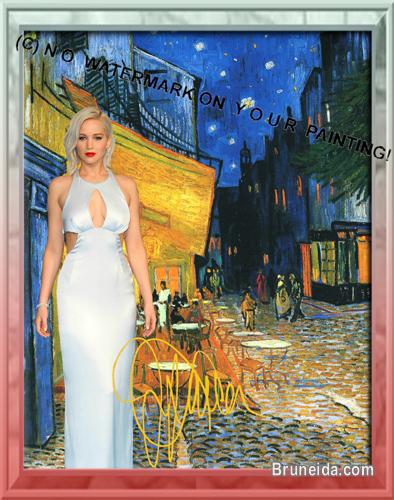 Jennifer Lawrence at van Goghs Nightcafe. NEW! - image 10