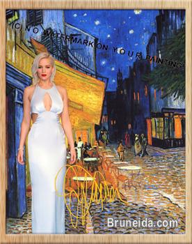 Jennifer Lawrence at van Goghs Nightcafe. NEW! - image 3