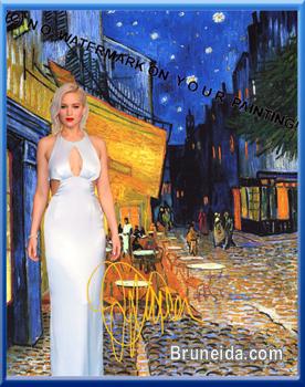 Jennifer Lawrence at van Goghs Nightcafe. NEW! - image 8