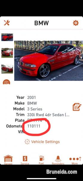 Picture of BMW 330i E46 in Brunei