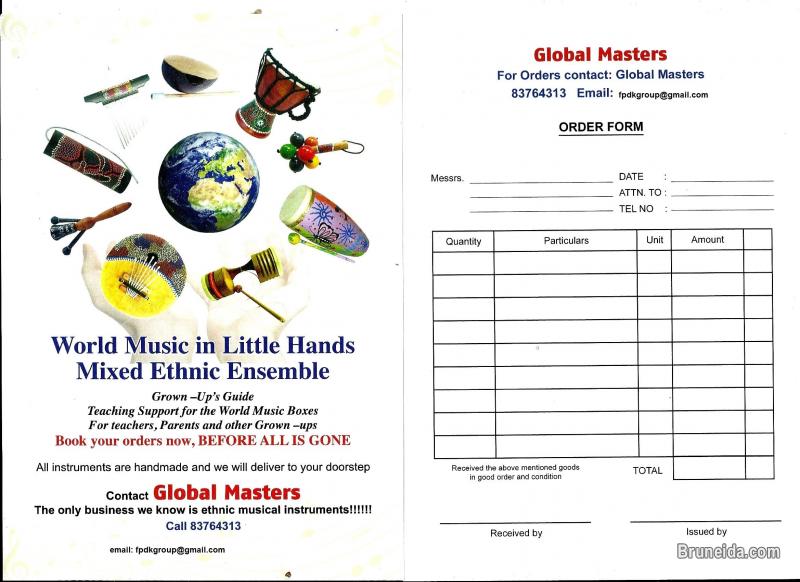 WORLD MUSIC IN BOX FOR LITTLE HANDS and other musical instruments - image 2