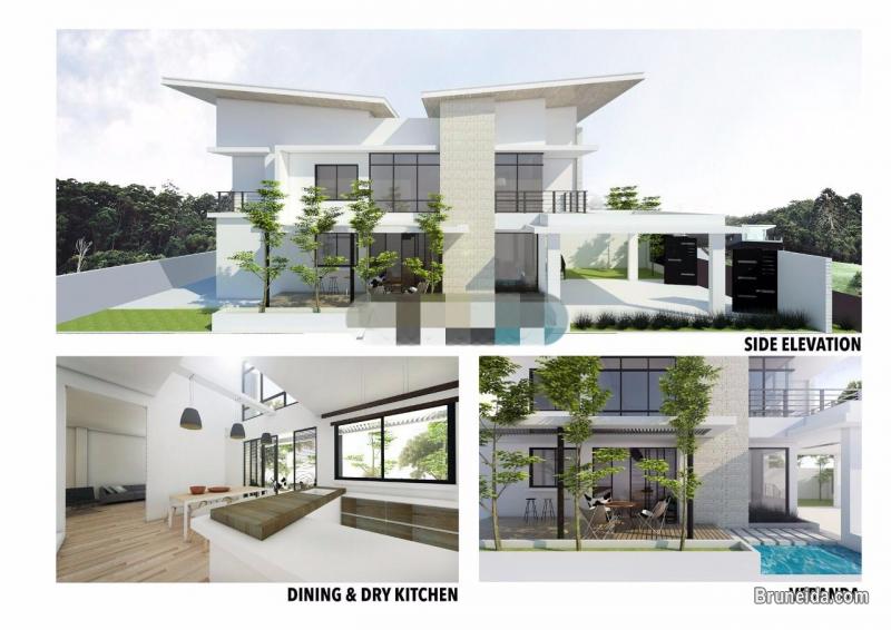 SD-79  MODERN DESIGN SEMI-DETACHED HOUSE FOR SALE @ BENGKURONG - image 2