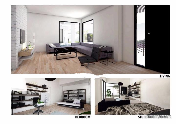 SD-79  MODERN DESIGN SEMI-DETACHED HOUSE FOR SALE @ BENGKURONG - image 4