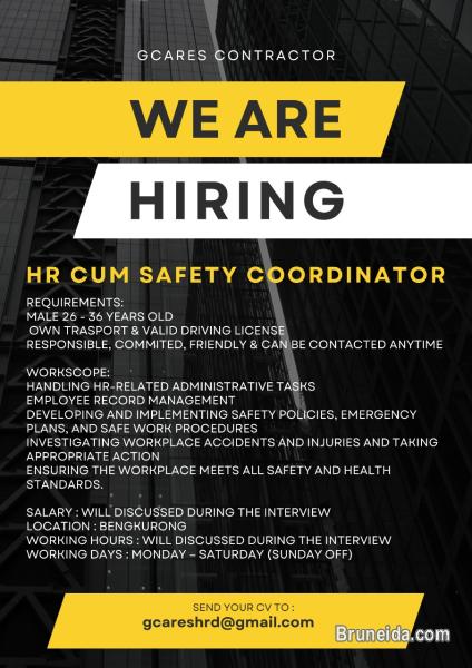 HR Cum Safety Coordinator - image 1