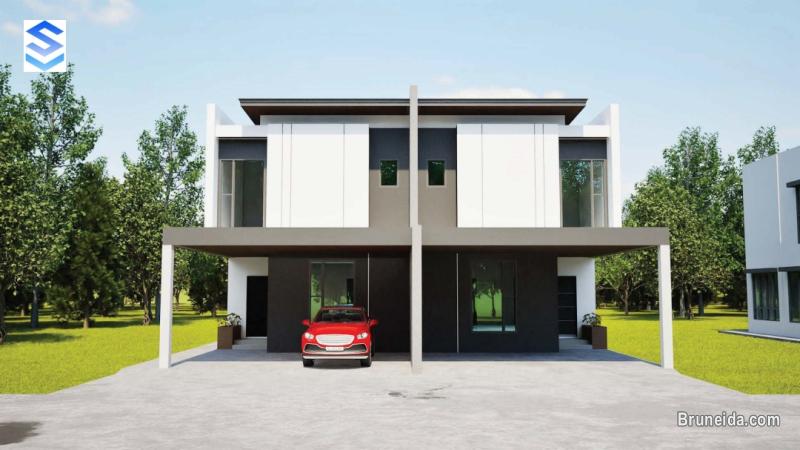 PROPOSED MODERN SEMI DETACHED HOUSE FOR SALE AT JERUDONG - image 2